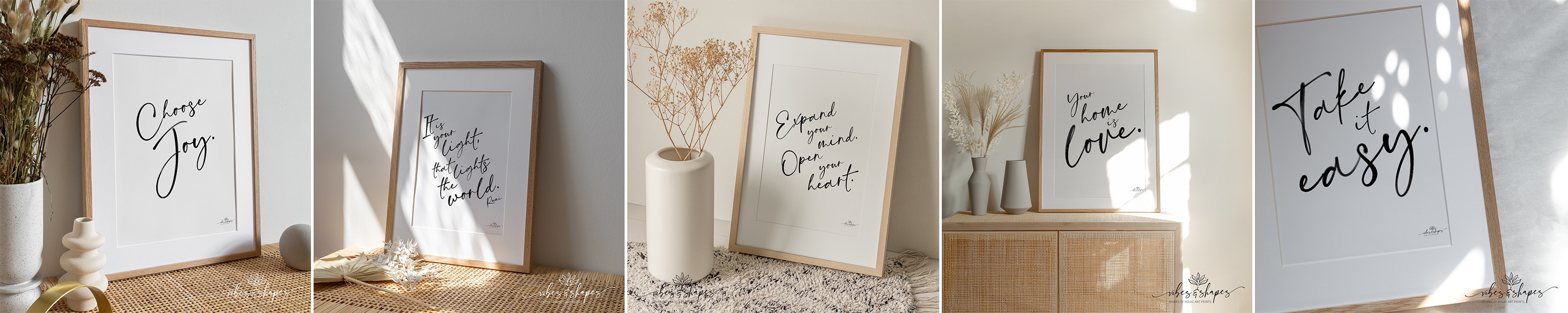 Quotes Posters white